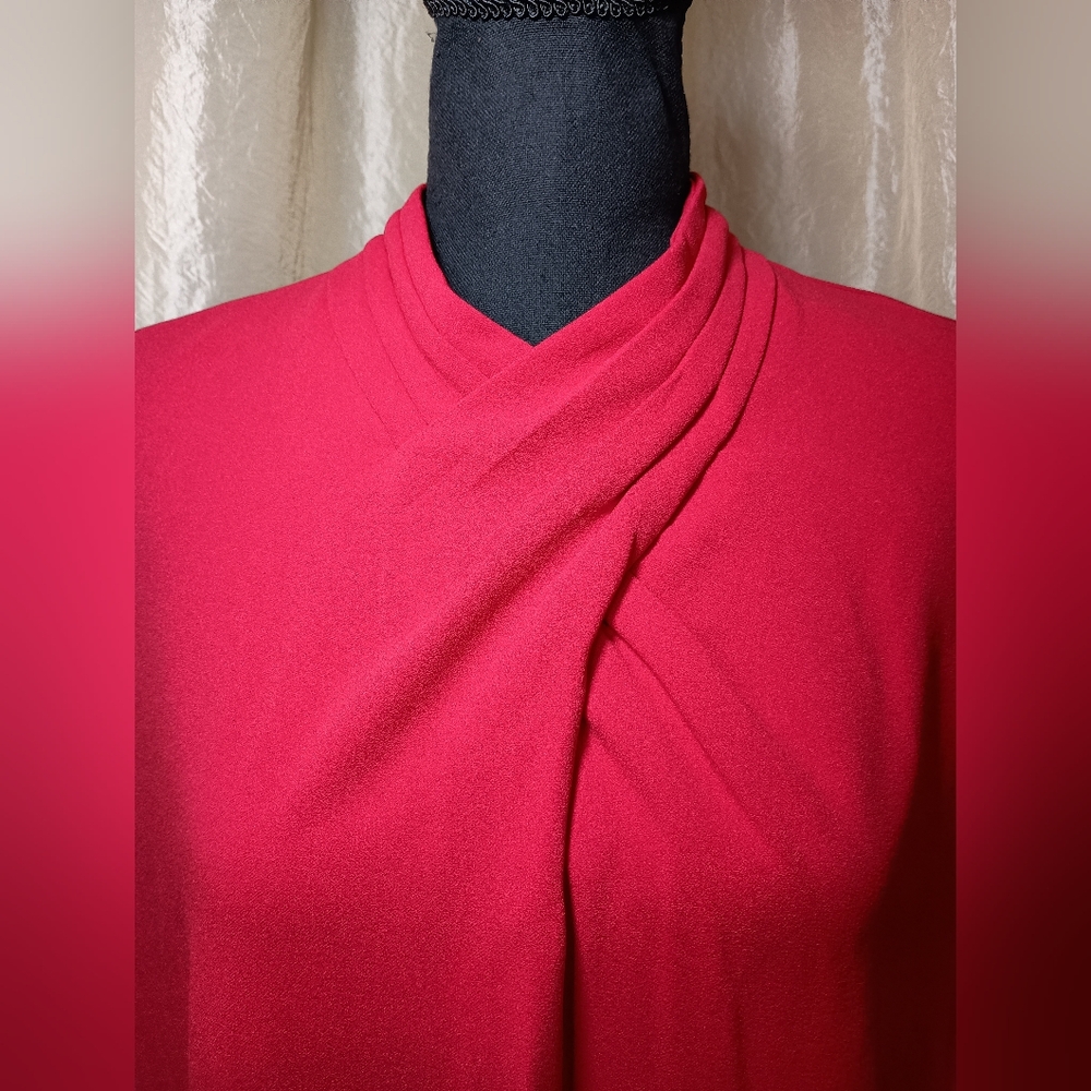 RACHEL Rachel Roy Red Midi Sheath Dress 16W Plus NWT - Picture 6 of 14